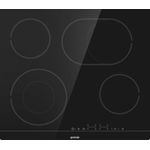 GORENJE Elektro-Kochfeld ECT643BSCOT, Glaskeramik-Kochfeld mit FishZone und StayWarm, Schwarz
