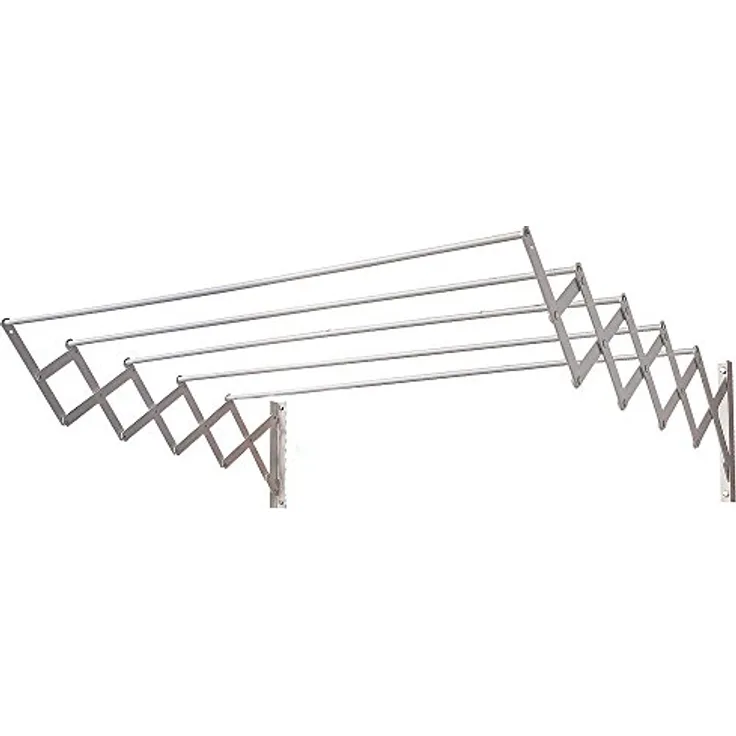 ORYX QUINIUS BeConnect! Tendedero Extensible, Aluminium 1,20 Metros, 6 Meter Länge, leicht (1,8 kg)