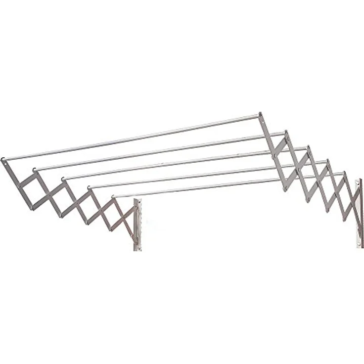 ORYX QUINIUS BeConnect! Tendedero Extensible, Aluminium 1,20 Metros, 6 Meter Länge, leicht (1,8 kg) – Bild 1