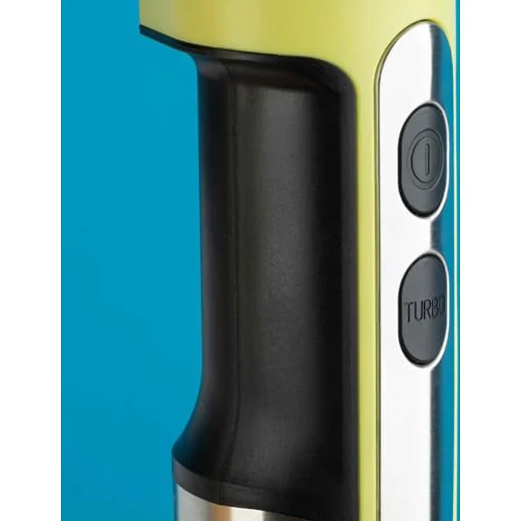 Jata JEBT1788, Stabmixer Handrührgerät mit 1200 W Leistung, schwarz, Edelstahlstäbe – Bild 4