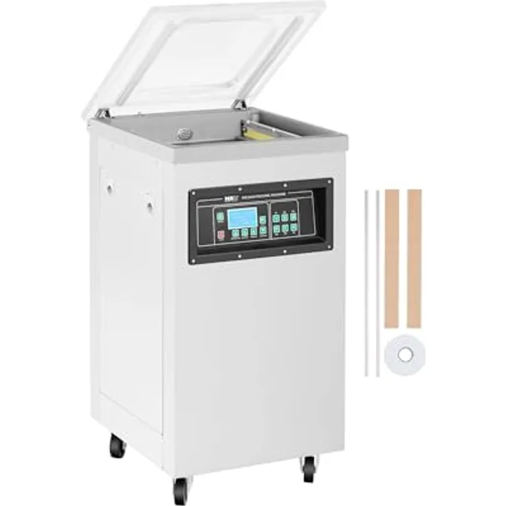 MSW MSW-IVPM-9850 Vakuumierer 900 W 40 cm Edelstahl Vakuumiergerät Folienschweißgerät Vakuumgerät Einschweißgerät