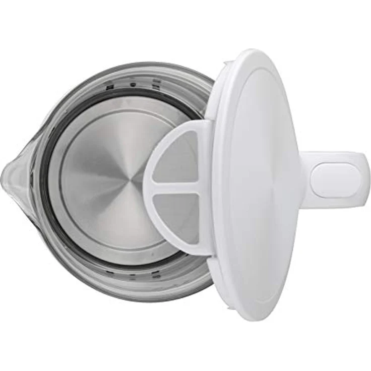 grossag Wasserkocher WK 24.00, Weiß, abnehmbarer 1,7 Liter Edelstahl-Topf mit 5 variablen Temperaturstufen und automatischer Warmhaltefunktion – Bild 3