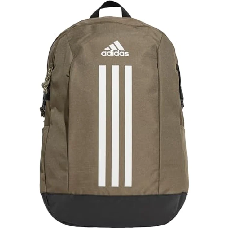 adidas Sportswear Sportrucksack Power VII, geräumig mit markentypischen Streifen, 50 cm x 40 cm x 20 cm, schwarz – Bild 1
