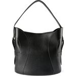 AIGNER Deborah Shopper Tasche, 100% Leder, 36 cm x 20 cm x 32 cm, schwarz