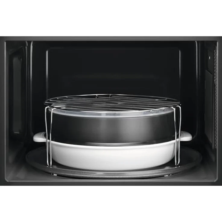 AEG Mikrowelle freistehend / MFB252DB / Grillfunktion / 25 L/Auftau-Funktion / 900 W/LED-Beleuchtung/Schwarz – Bild 5