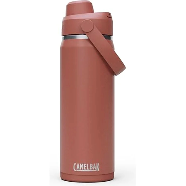 CamelBak Thrive Chug Isolierte Edelstahl-Wasserflasche, Vakuumisoliert, Auslaufsicher, Sierra Red, 590 ml – Bild 1
