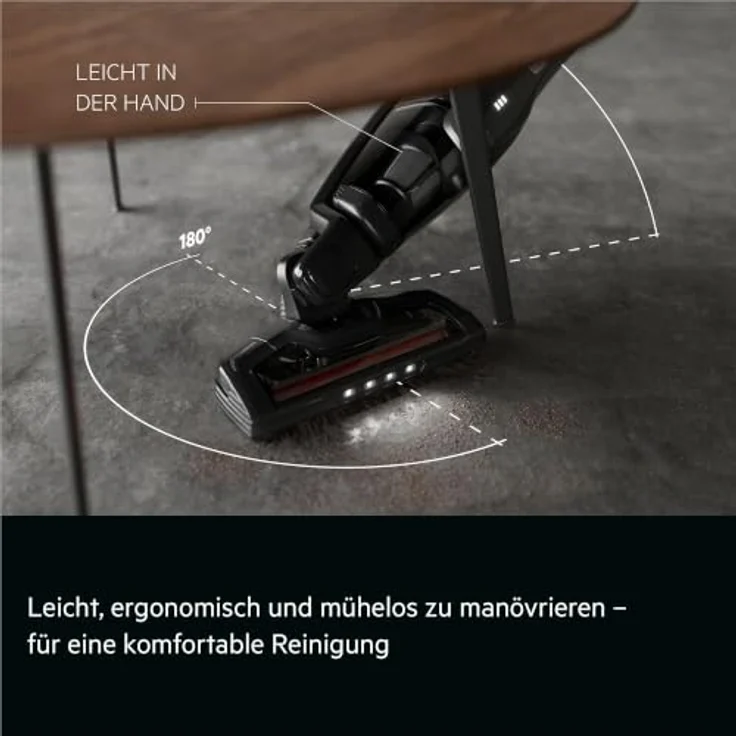 AEG CX7-3-45EB, 2-in-1-Stabstaubsauger, Beutellos, HEPA, bis zu 48 Minuten Laufzeit, Ebony Black – Bild 7