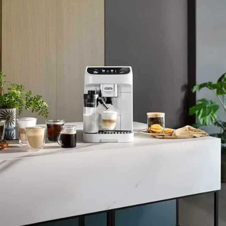 De'Longhi Kaffeevollautomat Magnifica Plus ECAM320.60.W mit LatteCrema System, 1450 W – Bild 4