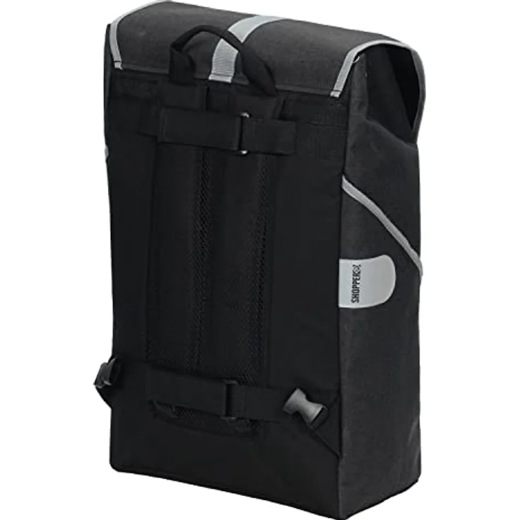 Andersen Shopper Unus Alu höhenverstellbar mit Kugellagerrad Ø 17 cm und 36 Liter Tasche Mikkel mit Kühlfach schwarz – Bild 2