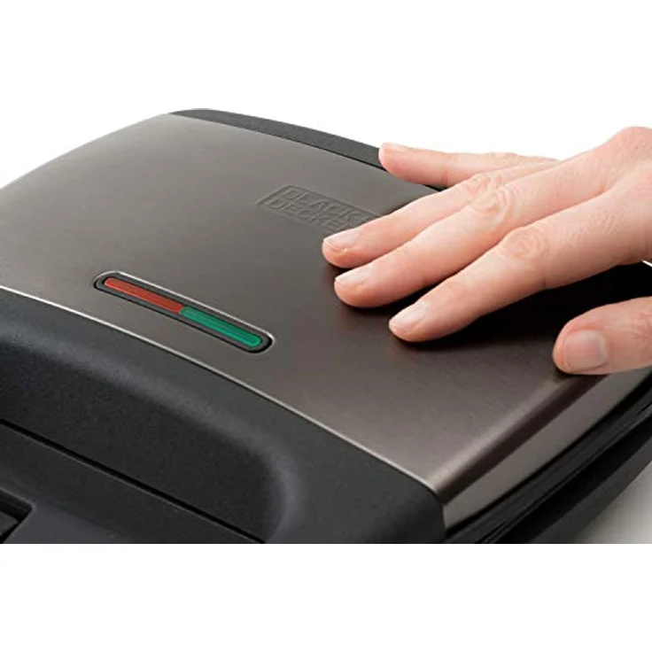 Black + Decker BXSA751E Sandwichmaker 750W Schwarz – Bild 4