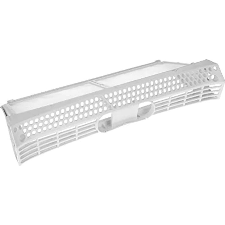 Trade-Shop Flusensieb/Trocknersieb für Siemens WT44E300TR, WT46E301, WT46E100 - Aufklappbarer Fusselfilter, Weiß, 305 x 155 x 60 mm – Bild 3