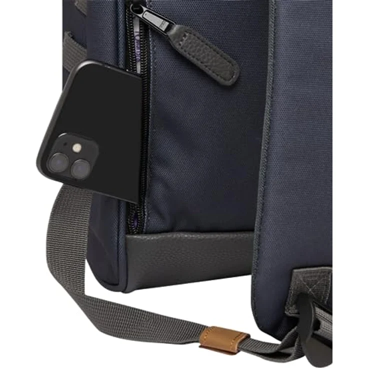 CABAIA Tagesrucksack Medium (3-tlg), Cityrucksack mit austauschbaren Vordertaschen, wasserabweisend, 25 L, schwarz – Bild 9