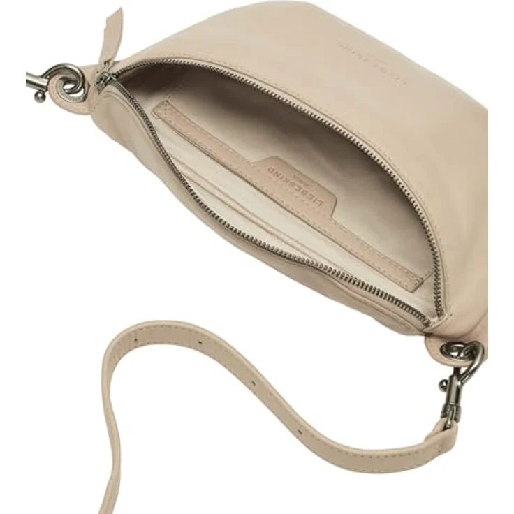 Liebeskind Berlin Tavia Belt Bag, Umhängetasche aus echtem Schafsleder, 27 cm, Sandcastle (beige) – Bild 2