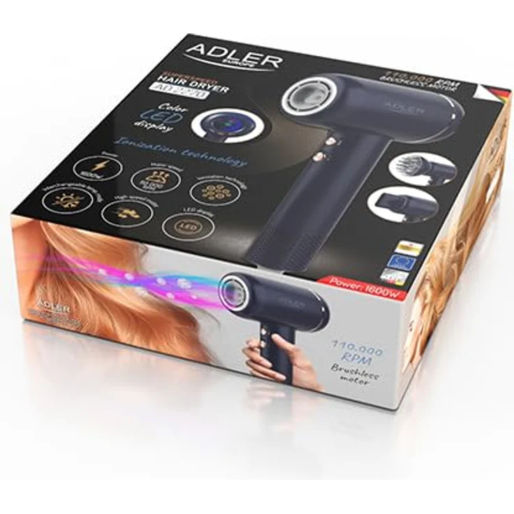 Adler, Föhn, Suszarka do włosów ADLER AD 2270b – Bild 7