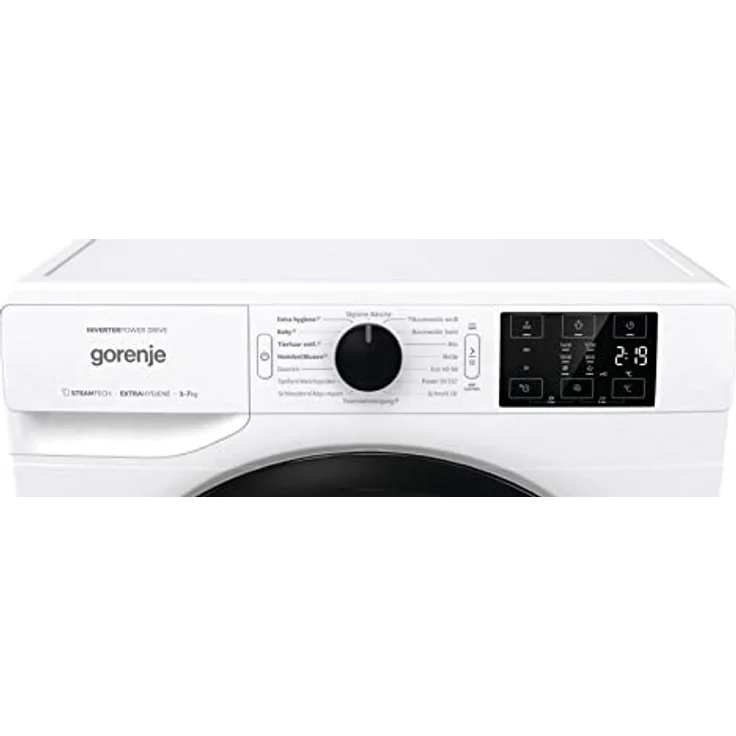 Gorenje WAM 74 SAP Waschmaschine mit Dampffunktion / 7 kg / 1400 U / 16 Programme/AquaStop/Inverter PowerDrive Motor/Edelstahltrommel/Kindersicherung/EEK A/weiß – Bild 5