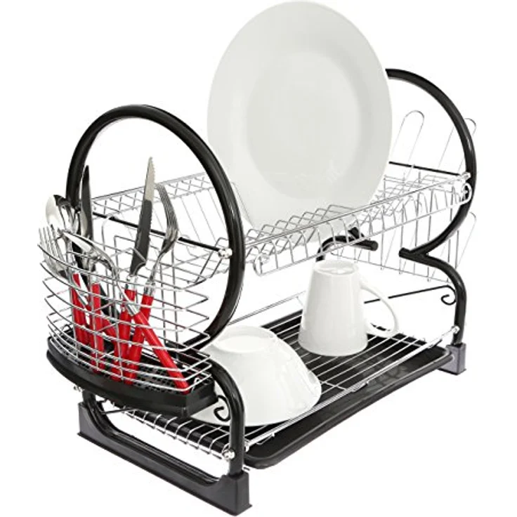 Premier Housewares Besteck Caddy, Chrom, 4 Abschnitt – Bild 2