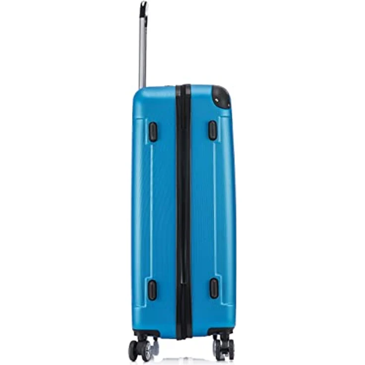 Flexot® Flex-2045 Koffer Zwillingsrollen XL Hartschale (Brillant-Blau) - Leicht, elastisch, stabil – Bild 4