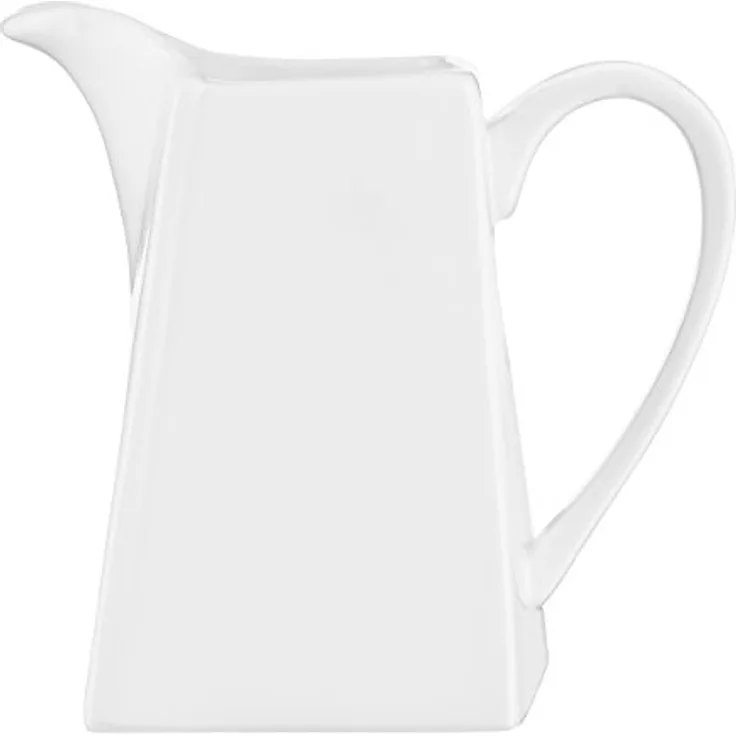 AMBITION Milchkrug Kubiko 230ml, Porzellan, Weiß, 230 ml