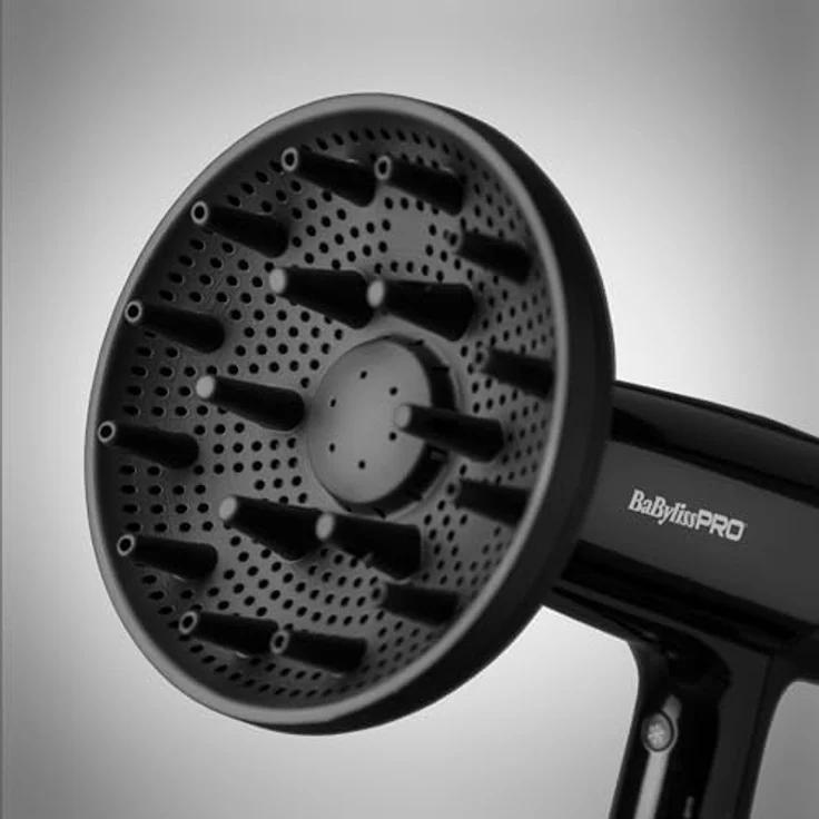 Babyliss Pro Falco Digitaler Hochgeschwindigkeits Haartrockner Schwarz Silber – Bild 5