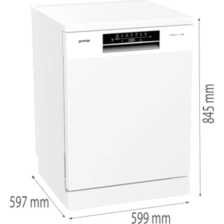 Gorenje GS642D90W, Freistehender Geschirrspüler, 60 cm, Weiß, mit TotalDry und automatischer Türöffnung, Energieeffizienzklasse D – Bild 8