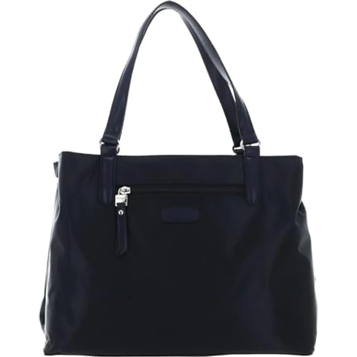 Picard Legere Shopper, stylishe Tote Bag aus strapazierfähigem Nylon, Schwarz, 33 x 15 x 25 cm – Bild 3