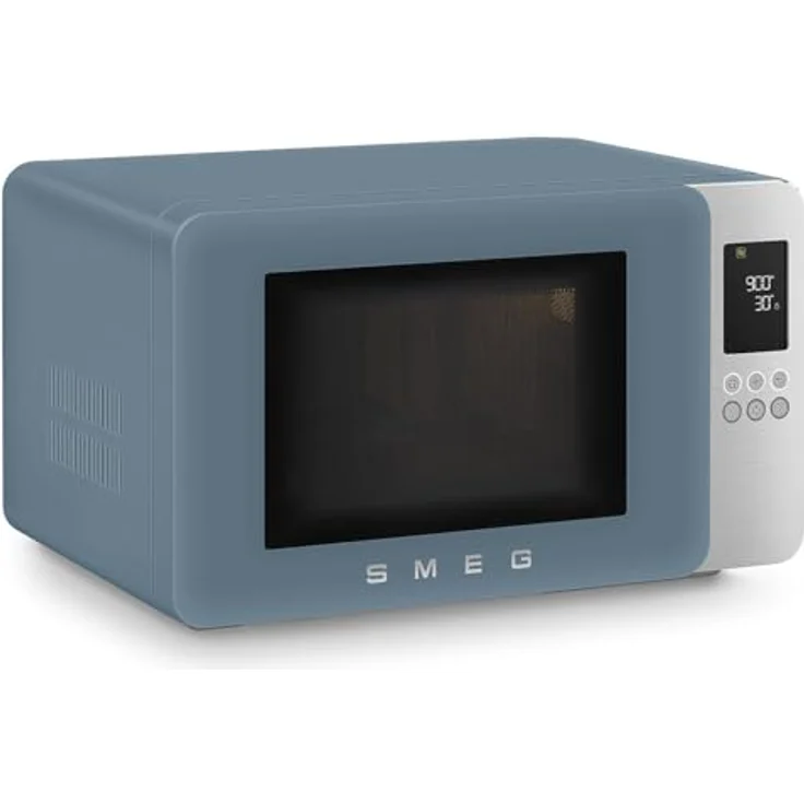 Smeg MOC01SBMEU, Kombi-Tisch-Mikrowelle mit Grillfunktion, Inverter-Technologie, storm bleu – Bild 3