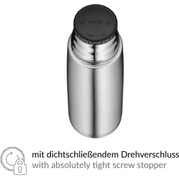 alfi isoTherm Perfect Isolierflasche, Edelstahl mattiert, 0,5 Liter – Bild 5