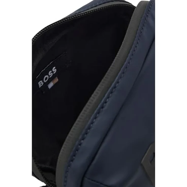 Hugo Boss Stormy Reporter Bag, Umhängetasche für Herren, DKLBLAU, verstellbarer Schultergurt, 16 x 20,5 x 4,5 cm – Bild 7