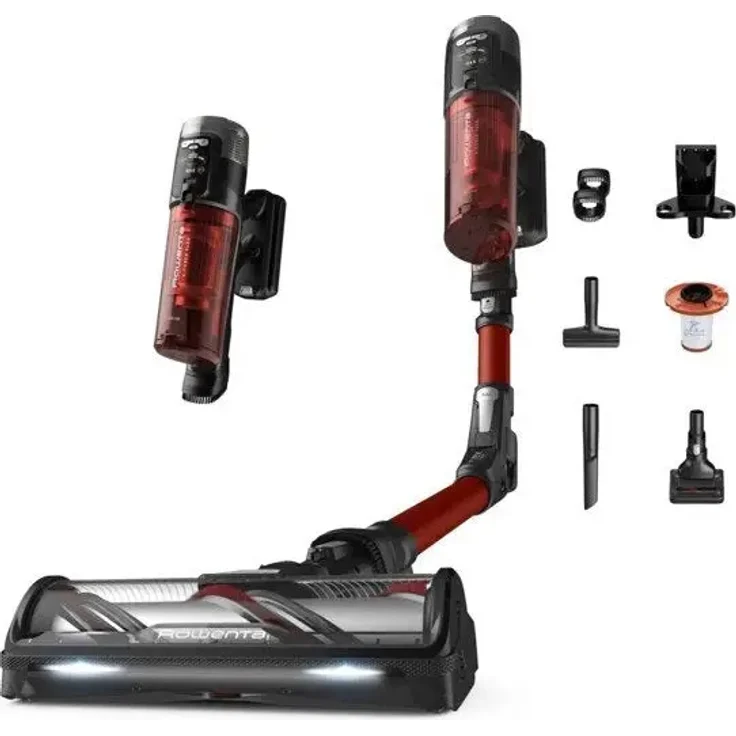 Rowenta RH9A73WO VERSATILE X-FORCE FLEX 13,60 AN, beutelloser Handstaubsauger mit 60 Minuten Akku-Laufzeit und mini LED Turbo Brush – Bild 1
