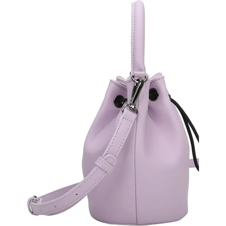 Buffalo Citro Mini Bag Handtasche, 17.5 cm x 12 cm x 18 cm, lila, aus 100% Polyurethan – Bild 5