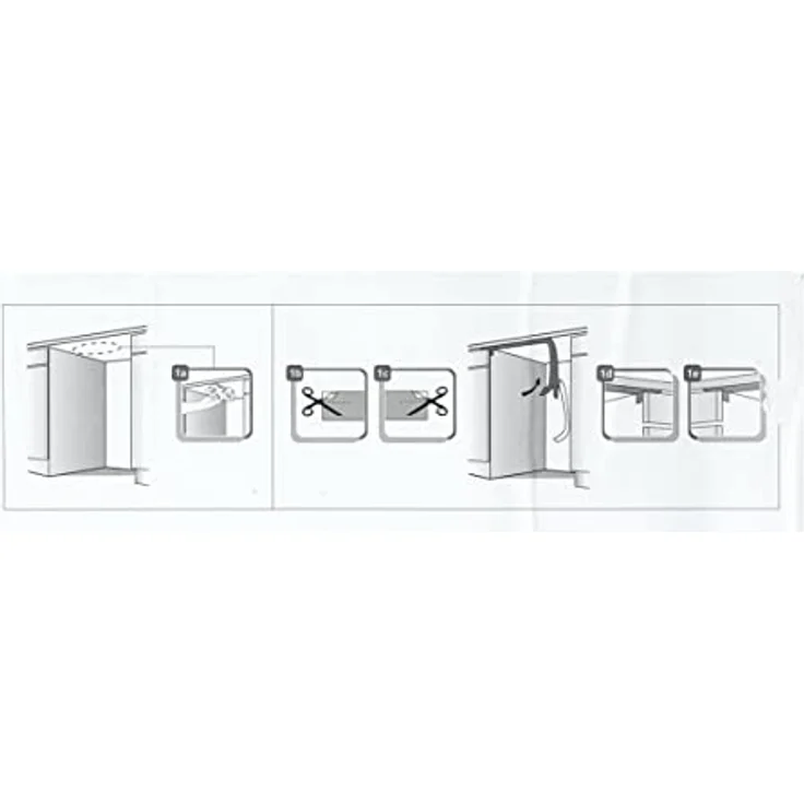 easyPART Kompatibel/Ersatz für Beko 1855840400 Wrasenschutzfolie für Arbeitsplatte über Lamona Geschirrspüler - Preisvergleich – Bild 2
