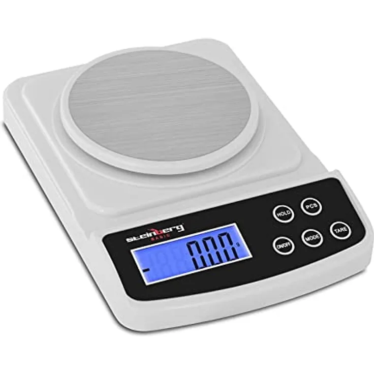 Steinberg BASIC - SBS-LW-500/10 - Präzisionswaage Feinwaage Taschenwaage Digitalwaage - 500 g / 0,01 g - Basic