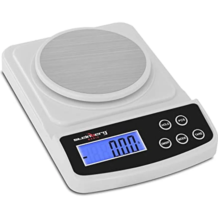 Steinberg BASIC - SBS-LW-500/10 - Präzisionswaage Feinwaage Taschenwaage Digitalwaage - 500 g / 0,01 g - Basic – Bild 1