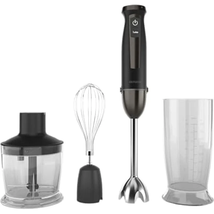 Aiwa Kenkiri 1500 Plus, Tischplatten-Mixer mit 1500 W Leistung und Pulsfunktion, Schwarz – Bild 6