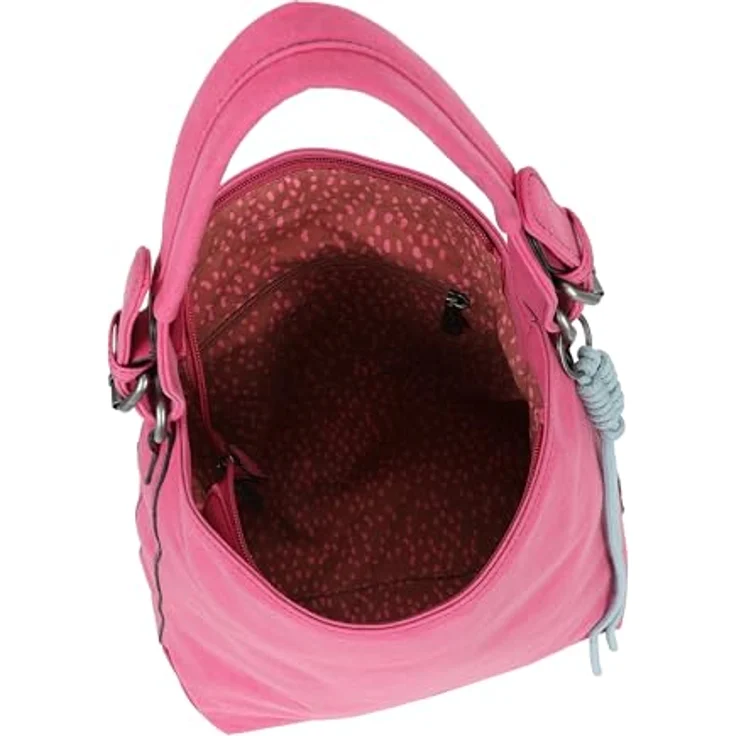Fritzi aus Preußen Bitzi01 Suede Jacky, Schultertasche 34 cm aus feinem Wildleder – Bild 3