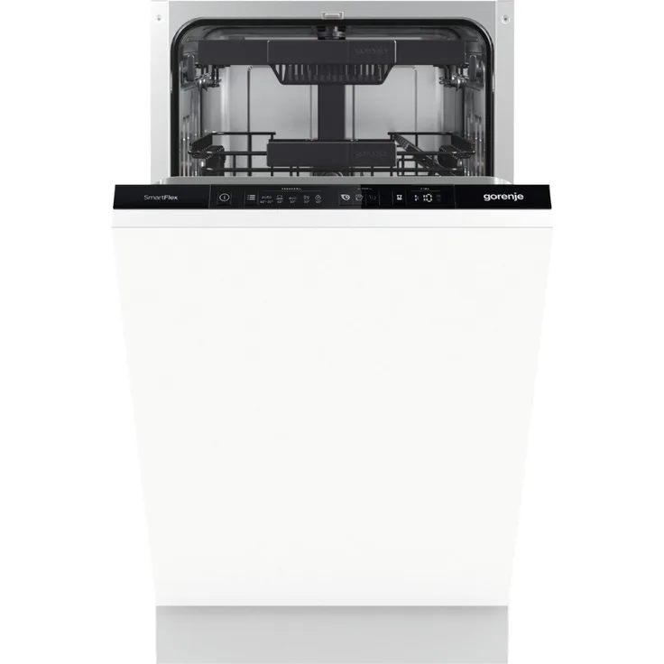 Gorenje GV561C10, Einbaugeschirrspüler 45 cm vollintegriert mit effizienter Reinigungsleistung