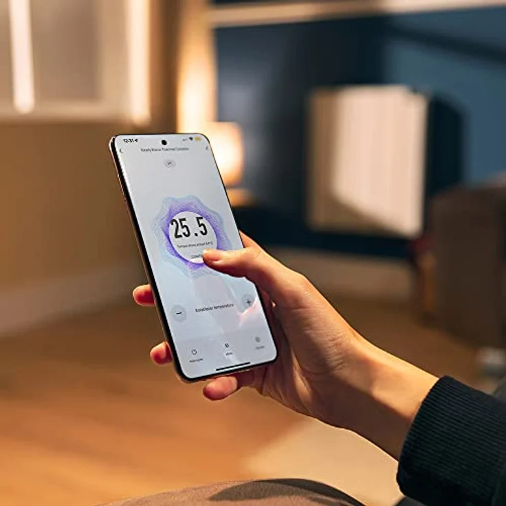 Cecotec Flachheizkörper mit Wi-Fi-Steuerung ReadyWarm 4000 Thermal Ceramic Connected. 1000 W, 4 Elemente aus Aluminiumguss und Keramiktechnologie, Timer, IPX4-Schutz, 4 Betriebsarten, 12 m2 – Bild 4