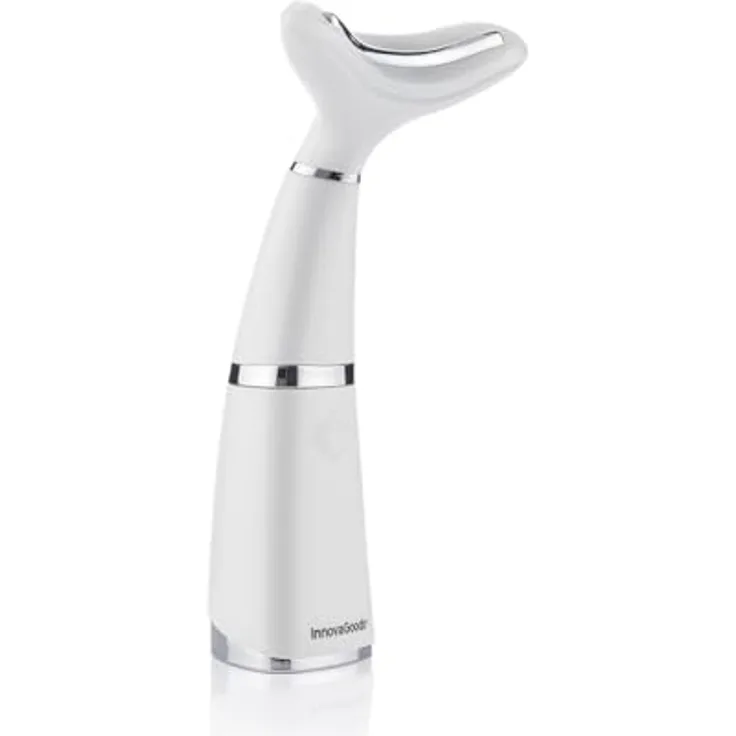 InnovaGoods® Kinred Doppelkinnreduzierer mit Fototherapie, Thermotherapie und Vibration, Weiß