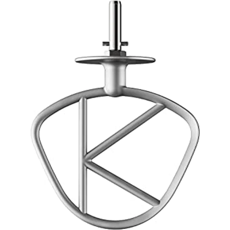 Kenwood K-Haken aus Aluminium KAT50.000CA, Zubehör für Kenwood Küchengeräte Küchenmaschinen, Rührelement passend für alle Chef Küchenmaschinen, Spülmaschinenfest, Aluminium, Silber – Bild 1