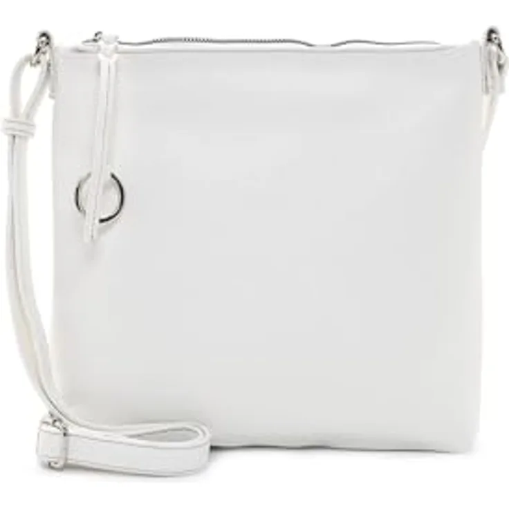 SURI FREY Umhängetasche SFY Debby (1-tlg) in Echtleder-Optik, Reißverschluss, Uni-Design, Logo-Prägung