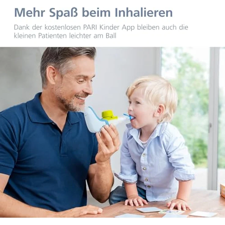 PARI BOY free Year Pack – Set zum Austauschen für Ihr Inhalationsgerät – Membranvernebler, Mundstück - Pari BOY free Zubehör – Bild 5