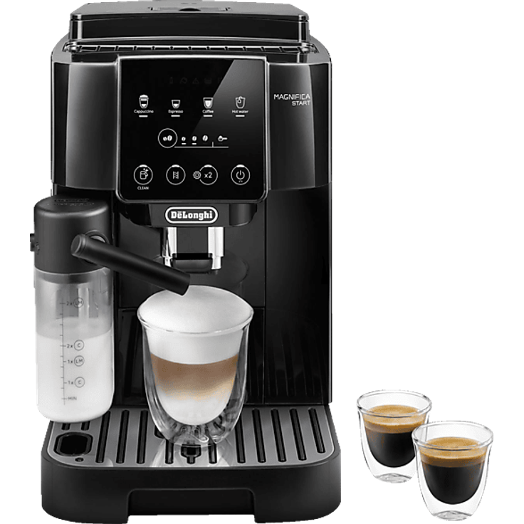 DELONGHI Magnifica Start Milk ECAM220.60.B - 4 Kaffeespezialitäten Kaffeevollautomat Schwarz