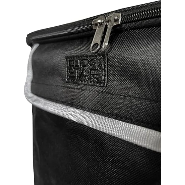Quick Star Einkaufstrolley Faltbar, Aluminium, 58 l, 50 kg Traglast, schwarz, mit Kühlfach und Treppensteiger-Rollen – Bild 7