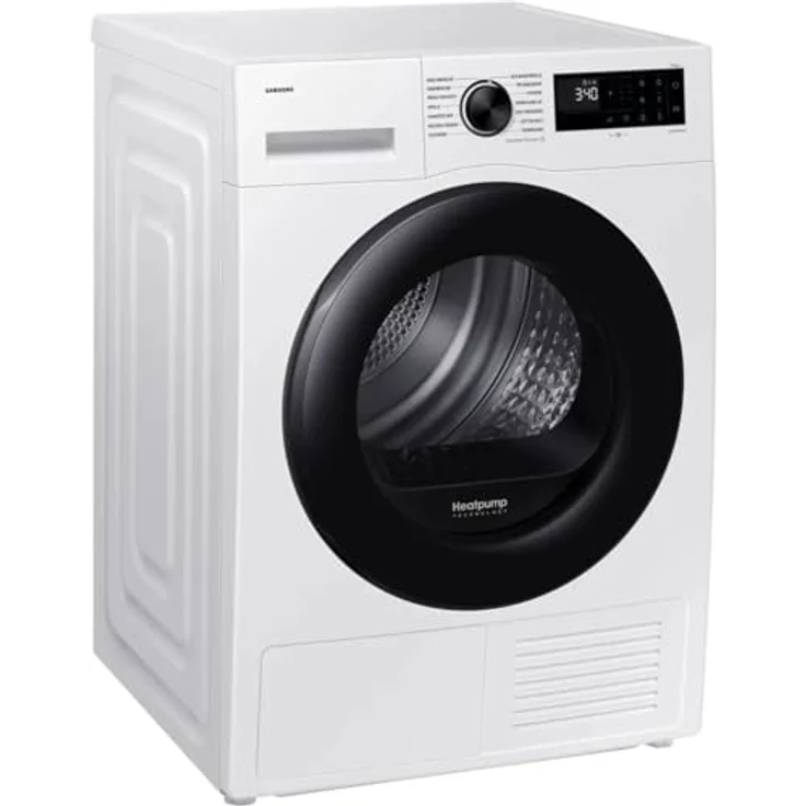 Samsung DV5000D Wärmepumpentrockner, 9 kg, EEK: A+++, AI Wäschetrockner mit WiFi-SmartThings-App, Hygiene-Programm, Air Refresh, Knitterschutz – Bild 1
