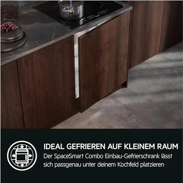 AEG OAB6I82EF Unterbau-Gefrierschrank / 820 mm / 95 L / Temperaturalarm / Festtür / E – Bild 4