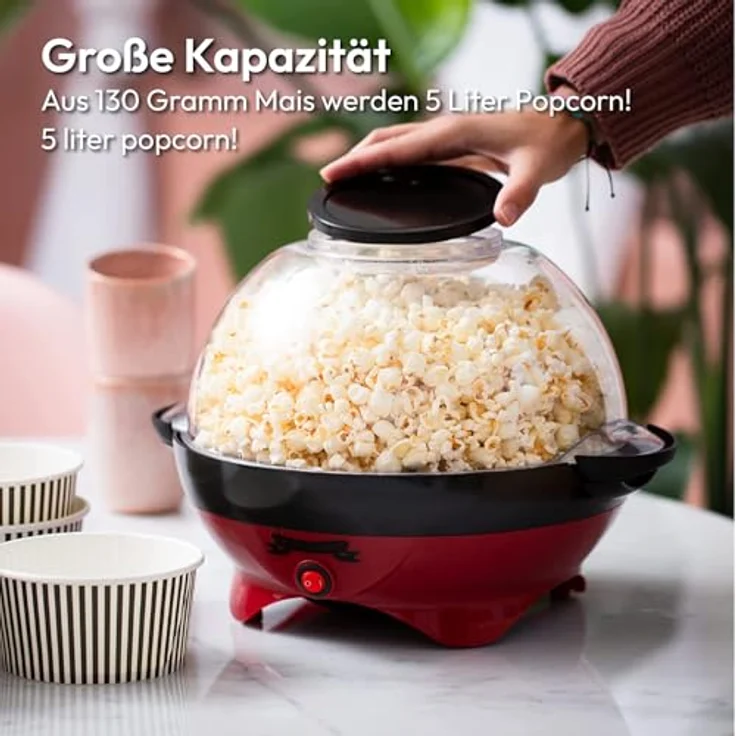 Gadgy Popcornmaschine Gadgy Popcorn Maschine 800W  – Bild 6