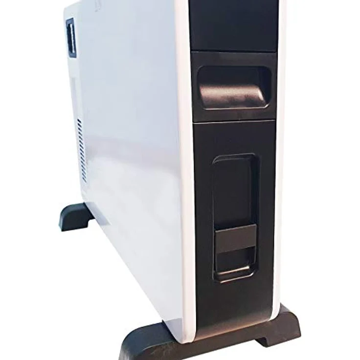 DMS EHK-230 Konvektor, 2300 Watt, Überhitzungsschutz, Thermostat, Fernbedienung, weiß-schwarz, Konvektor – Bild 6