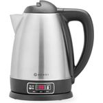 HENDI Wasserkocher, Elektrisch, Trockenkochschutz, 40°C/60°C/80°C/100°C, 1,8L, Edelstahl - Preisvergleich