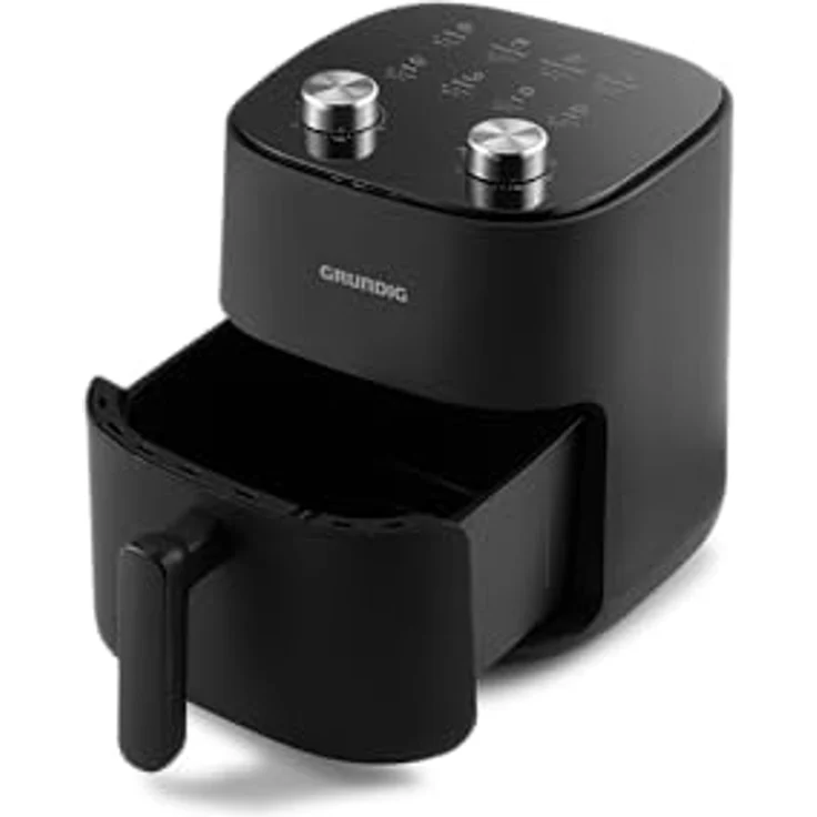 Grundig Heißluft-Fritteuse 4,7L FRY 6321 L (GMS9050), fett- und ölfreies Frittieren, 60 Minuten-Timer, spülmaschinengeeignet – Bild 4