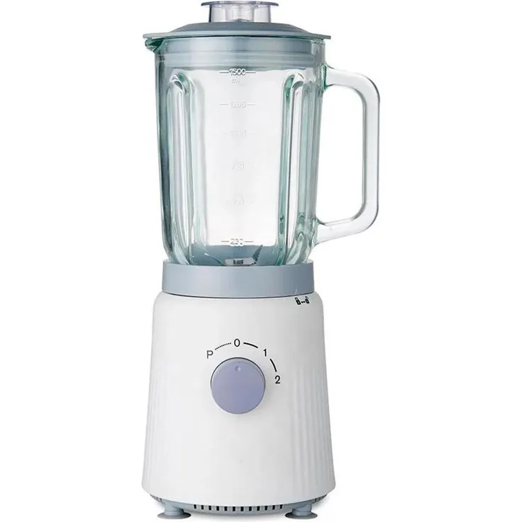 Maestro MR-571, Standmixer mit 1200 W, 1,5 L Glaskrug und Pulsfunktion, weiss